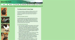 Desktop Screenshot of blackhenfarm.com